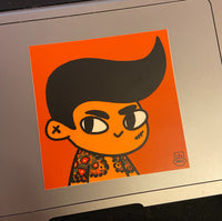 Naked Bill Portrait [Sticker]